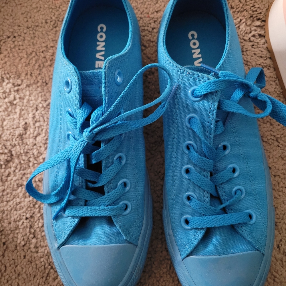Blue Converse